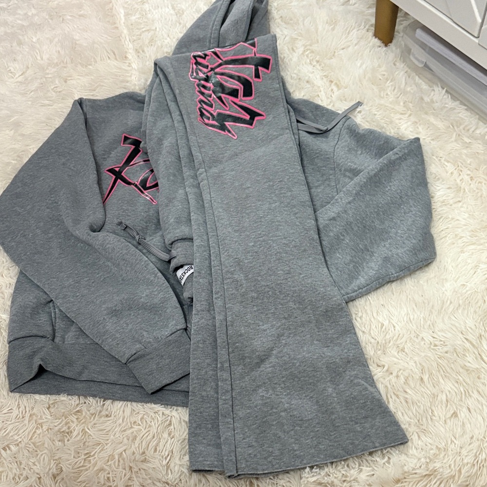 Gray Women's Sweatpants - Picture 6 of 7